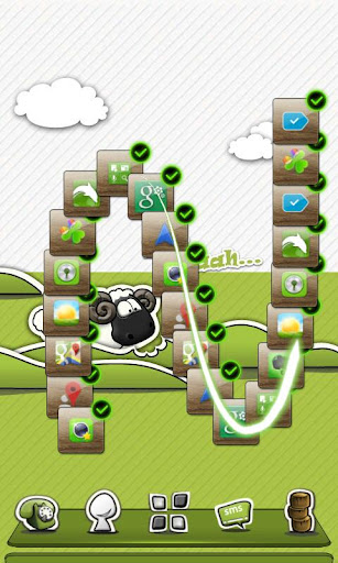 P.Sheep Next Launcher 3D Theme