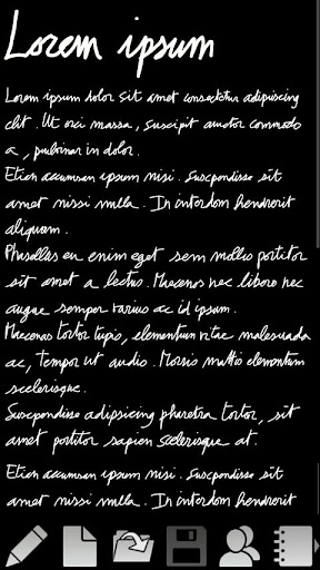 Androwing Handwriting