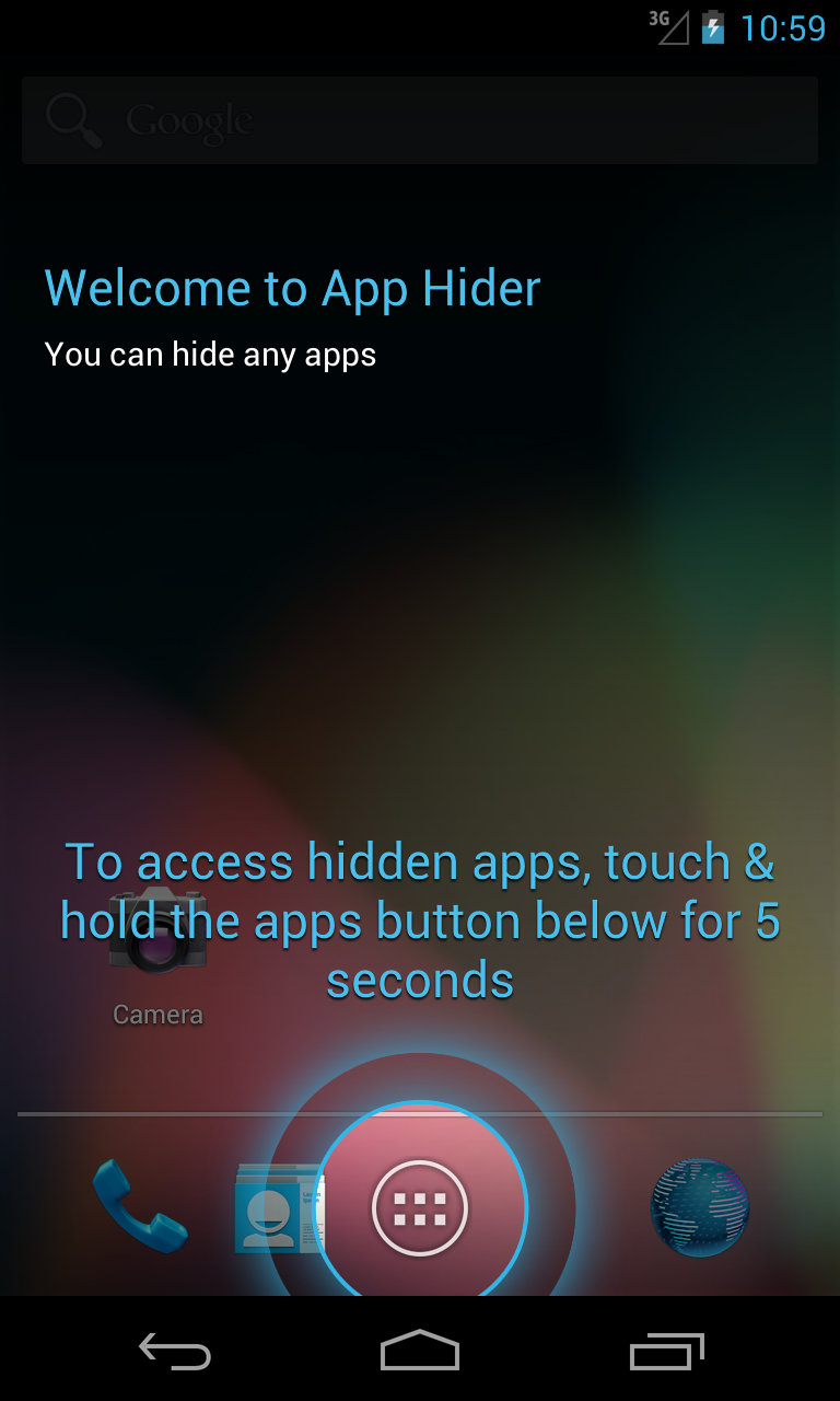 App Hider Screen 1