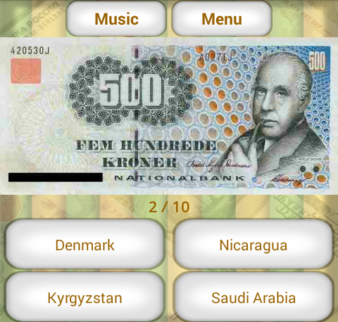 Which country currency