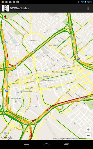 DFW Traffic Map