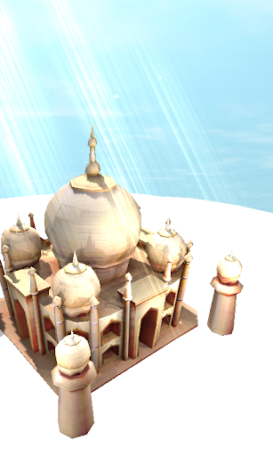 India Taj Mahal 3D