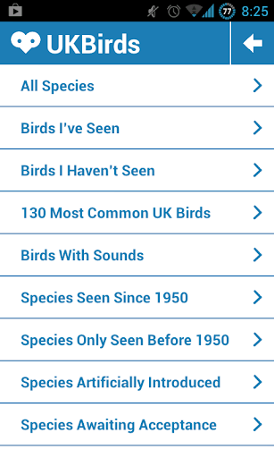 UK Birds - Birdwatching App  screenshots 14