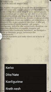Kushtetuta e Shqiperise Screenshots 1