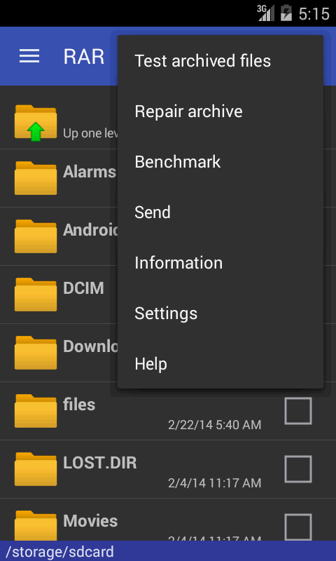 RAR for Android - screenshot