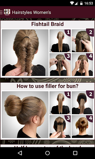 Womens Hairstyles tutorial