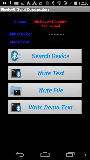 Communication Serial Bluetooth