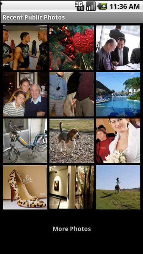 Flickr Droid Screen 2