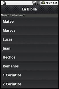 Biblia (Español) Screenshots 0