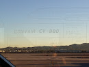 Convair CV 880 Window Etching