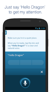 Dragon Mobile Assistant Screenshot