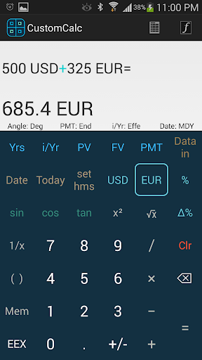 CustomCalc Custom Calculator