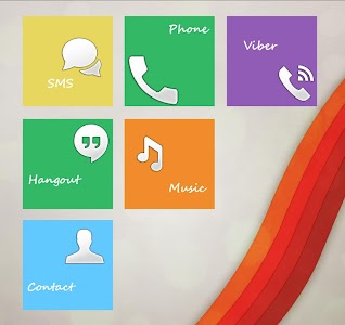 Screenshot PERSEGI ICONS APEX/NOVA/ADW/GO v1.0.0
