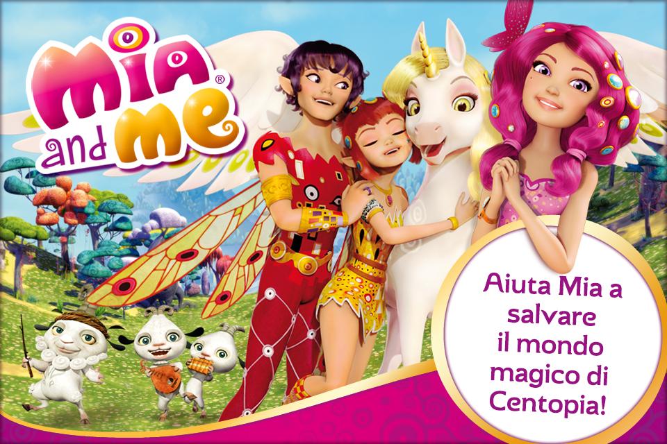 Android application Mia and Me screenshort
