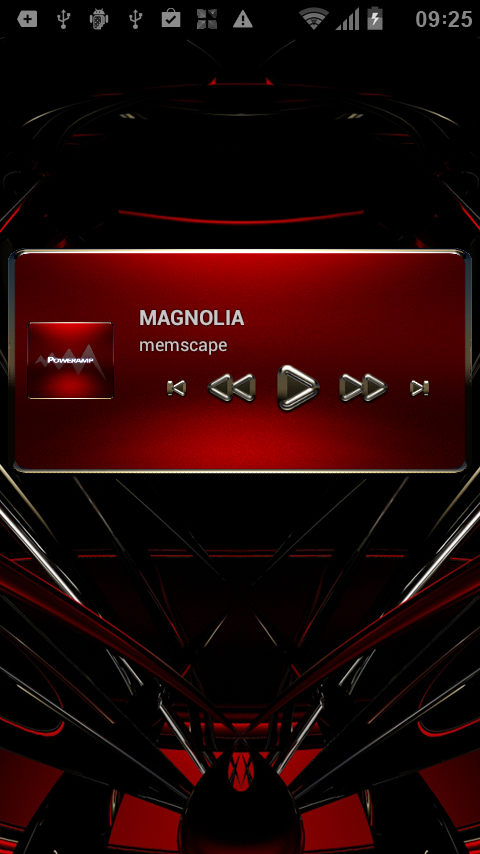 MAGNOLIA Poweramp Widget Screen 3