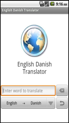 English Danish translator