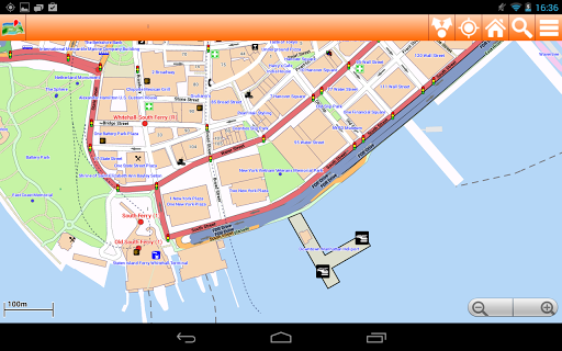 【免費旅遊App】New York Offline mappa Map-APP點子