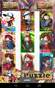 Gravity Falls Puzzle Game