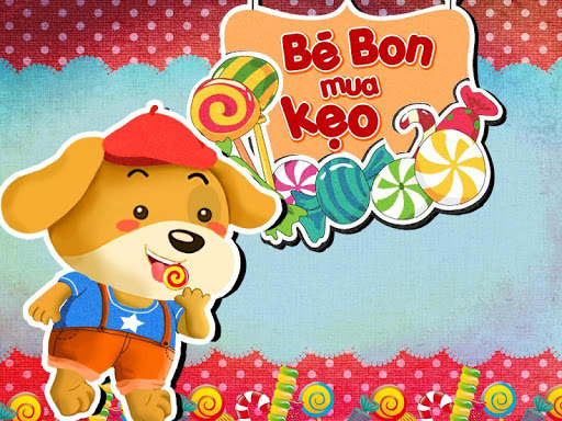 Bé bon mua kẹo