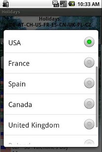 Holidays: D-A-CH-US-FR-ES-CN.. Screenshots 1