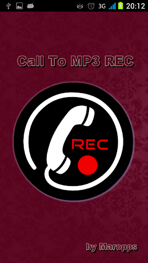 Call To MP3 Recorder
