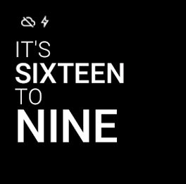 Text Watchface by RYO Software poster 1