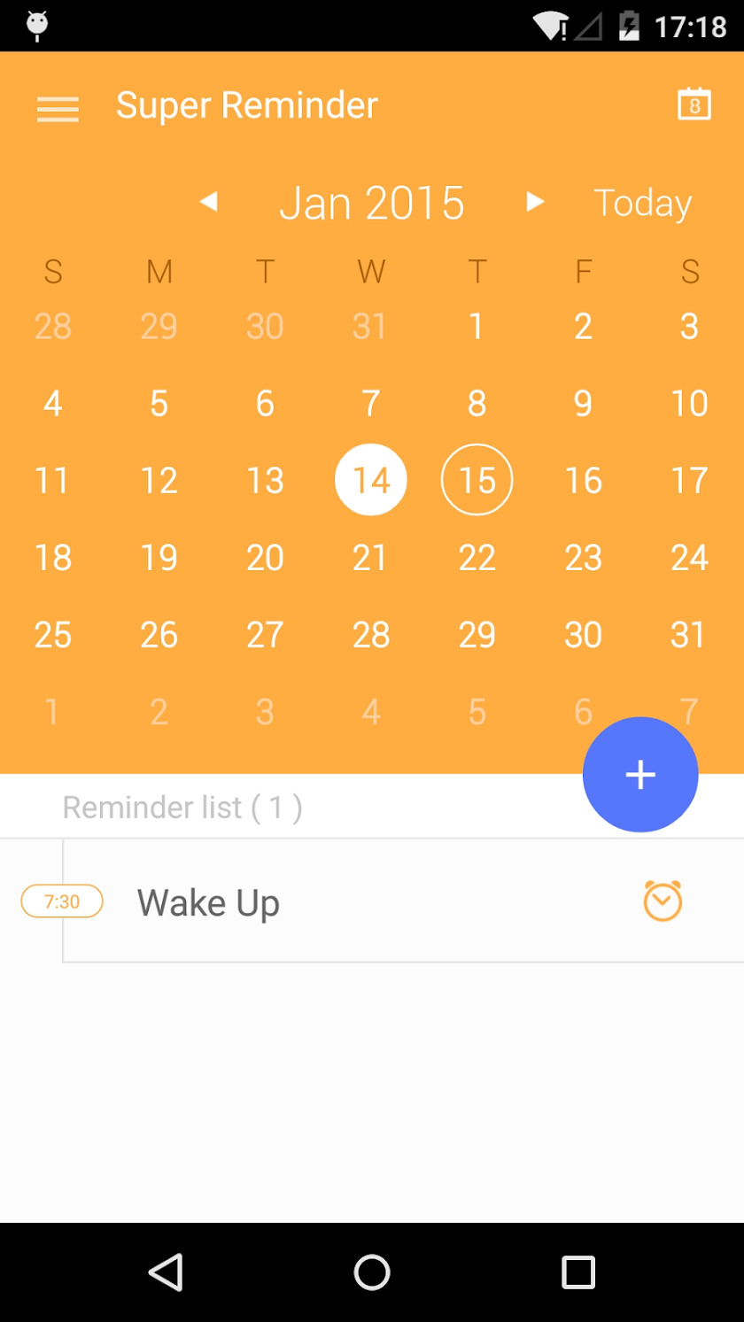 Super Reminder Screen 2