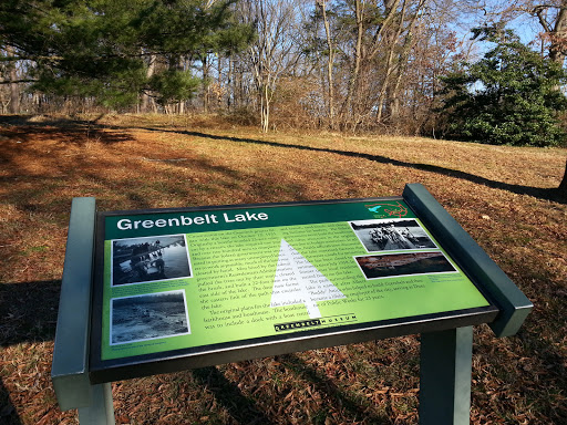 Greenbelt Lake Plaque