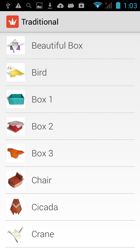 Origami Club Screen 2