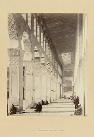 Galerij bij de Grote Moskee van Damascus