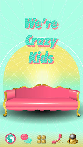Crazy Kids GO Launcher Theme
