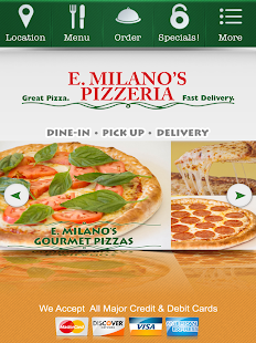 E. Milano's Pizzeria Screenshots 0