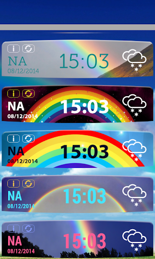 【免費個人化App】彩虹天氣點鐘-APP點子