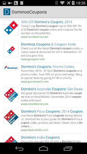 Dominos Coupons