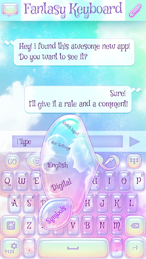 免費下載個人化APP|GO Keyboard Fantasy app開箱文|APP開箱王