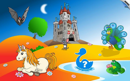 Kids Animal Word Puzzles poster 2