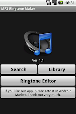    MP3 Ringtone Maker, trovare o creare la propria suoneria