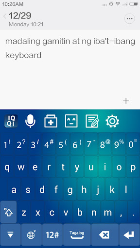 IQQI Tagalog Keyboard Emoji