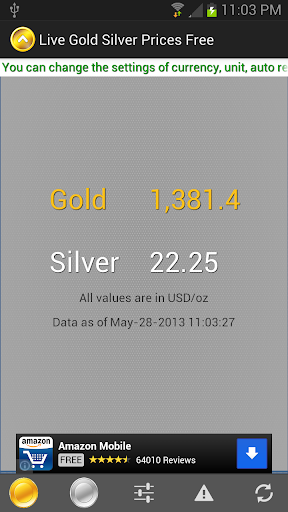 Live Gold Silver Prices Free