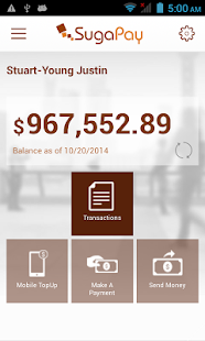 SugaPay Customer Screenshots 2