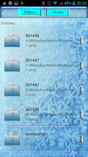 How to get Poweramp Skin Blue Glacial 1.1 apk for laptop