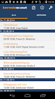 Terminscout APK Ekran Görüntüsü Küçük Resim #1