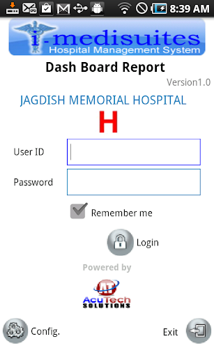 I-MEDISUITES Dashboard