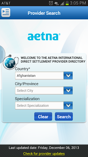 Aetna Intl Provider Directory