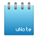 uNote notepad logo
