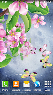 Night Sakura Live Wallpaper(圖3)-速報App