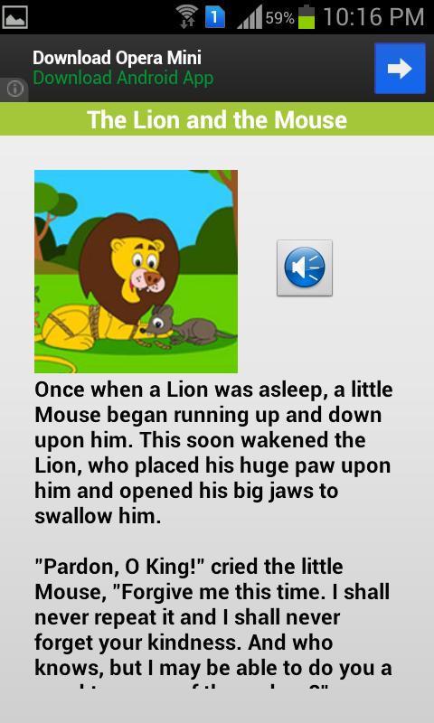 Kids Stories Screen 3