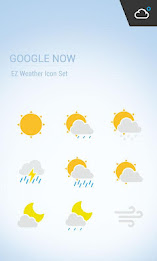 Iconset of Flat Card Style poster 1