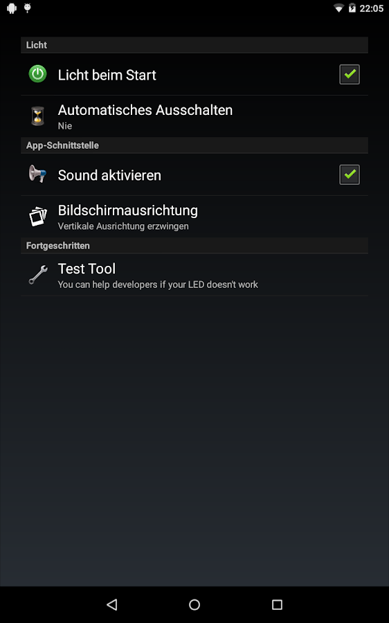 TaschenLampe LED HD Flashlight AndroidApps auf Google Play