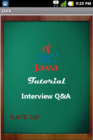 JAVA Interview Q A Tutorial